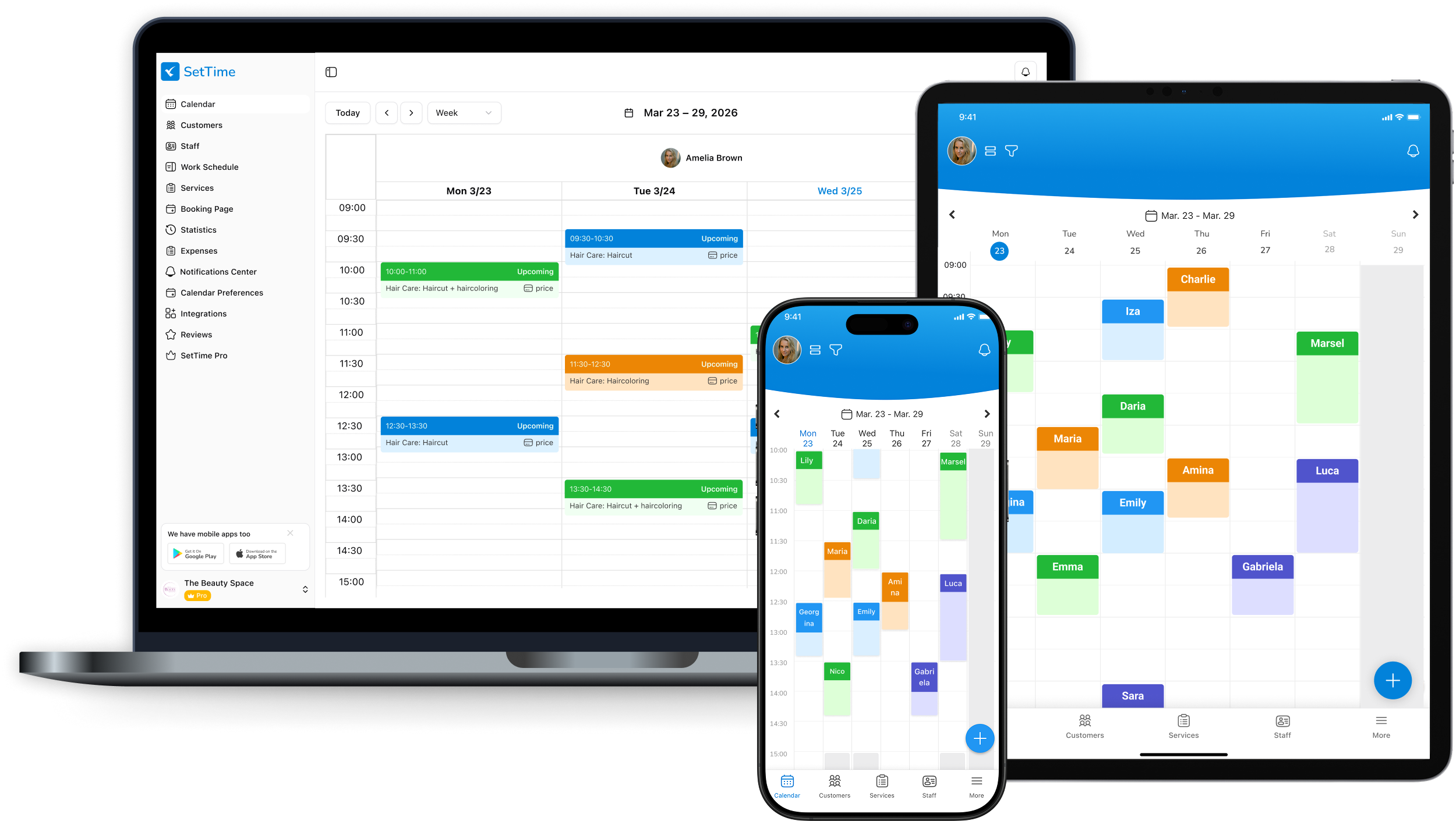 SetTime | Online appointment scheduler
